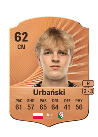 Wojciech Urbański Rare 62 OVR