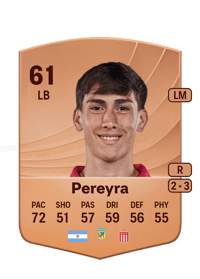 Joaquín Pereyra Common 61 OVR