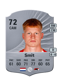 Kees Smit Rare 72 OVR