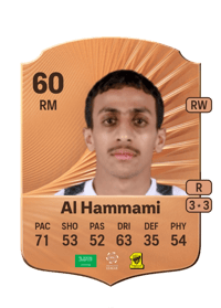Hammam Al Hammami Rare 60 OVR