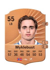 Mathias Bakken Myklebust Rare 55 OVR