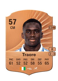 Amidou Traore Rare 57 OVR
