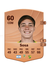 Santiago Sosa Common 60 OVR