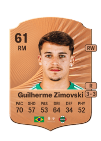 Guilherme Zimovski Rare 61 OVR