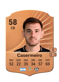 Yuri Casermeiro Rare 58 OVR