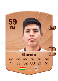 Alfredo García Common 59 OVR