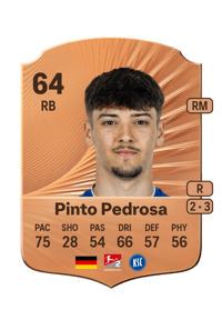 Rafael Pinto Pedrosa Rare 64 OVR