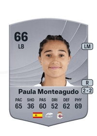 Paula Monteagudo Common 66 OVR