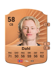 Tobias Solheim Dahl Rare 58 OVR