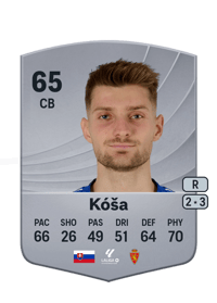 Sebastián Kóša Common 65 OVR