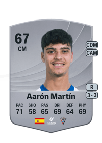 Aarón Martín Common 67 OVR