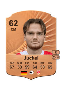 Janis Juckel Rare 62 OVR
