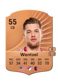 Michael Wentzel Rare 55 OVR