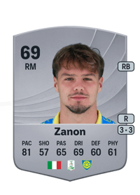 Simone Zanon Common 69 Overall Rating