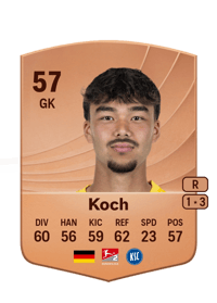 Aki Koch Common 57 OVR