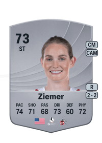 Taylor Ziemer Common 73 OVR