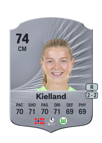 Justine Kielland Rare 74 OVR