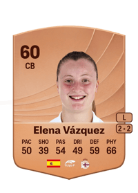 Elena Vázquez Common 60 OVR