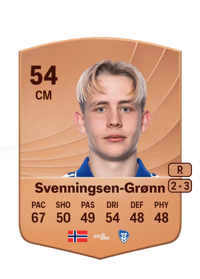 Mathias Svenningsen-Grønn Common 54 OVR