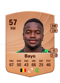 Alama Bayo Common 57 OVR