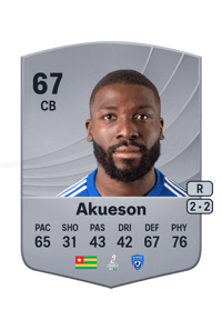 Gustave Akueson Common 67 OVR