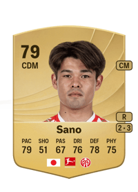 Kaishū Sano Common 79 OVR