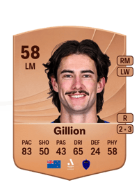 Liam Gillion Common 58 OVR