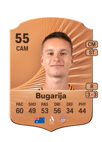 Adam Bugarija Rare 55 OVR