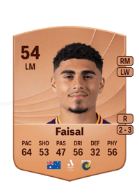 Abdelelah Faisal Common 54 OVR
