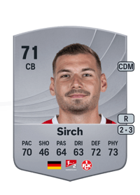 Luca Sirch Common 71 OVR