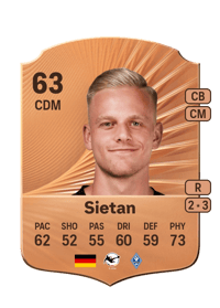 Janne Sietan Rare 63 OVR