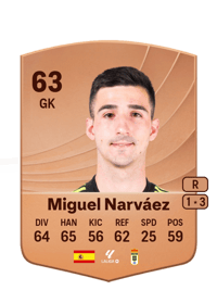 Miguel Narváez Common 63 OVR
