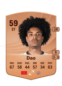 Elyess Dao Common 59 OVR