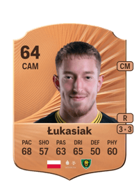 Kacper Łukasiak Rare 64 OVR