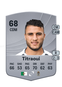 Yacine Titraoui Common 68 OVR