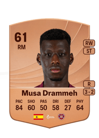 Musa Drammeh Common 61 OVR