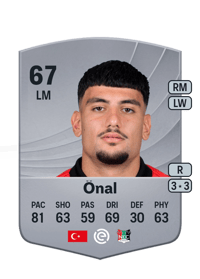 Başar Önal Common 67 OVR