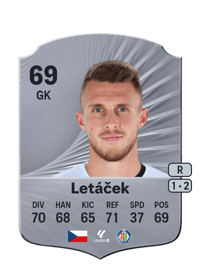 Jiří Letáček Rare 69 OVR