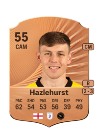 Jack Hazlehurst Rare 55 OVR