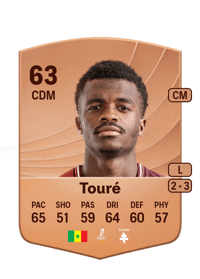 Alpha Touré Common 63 OVR