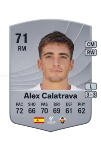 Álex Calatrava Common 71 OVR