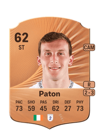 Ruari Paton Rare 62 OVR