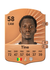 Mactar Tine Rare 58 OVR
