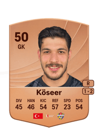 Alp Köseer Common 50 OVR