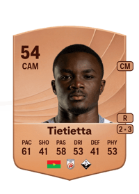 Salif Tietietta Common 54 OVR