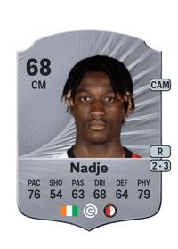 Chris-Kévin Nadje Rare 68 OVR