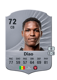 Ousmane Diao Rare 72 OVR