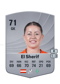 Mariella El Sherif Common 71 OVR
