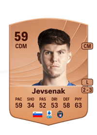 Zan Jevsenak Common 59 OVR