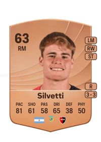 Mateo Silvetti Common 63 OVR
